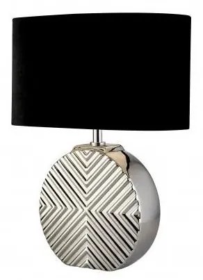 Searchlight EU700804 - Stolná lampa 1xE14/10W/230V čierna