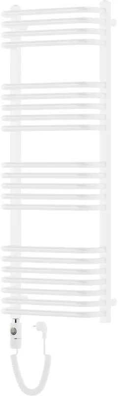 Mexen Apollo, elektrické vykurovacie teleso 1210x450 mm + vykurovacia tyč 600 W, biela, W117-1210-450-2600-20