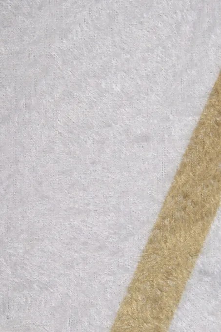 Protišmykový koberec MILANO 90028-01 sivý / zlatý