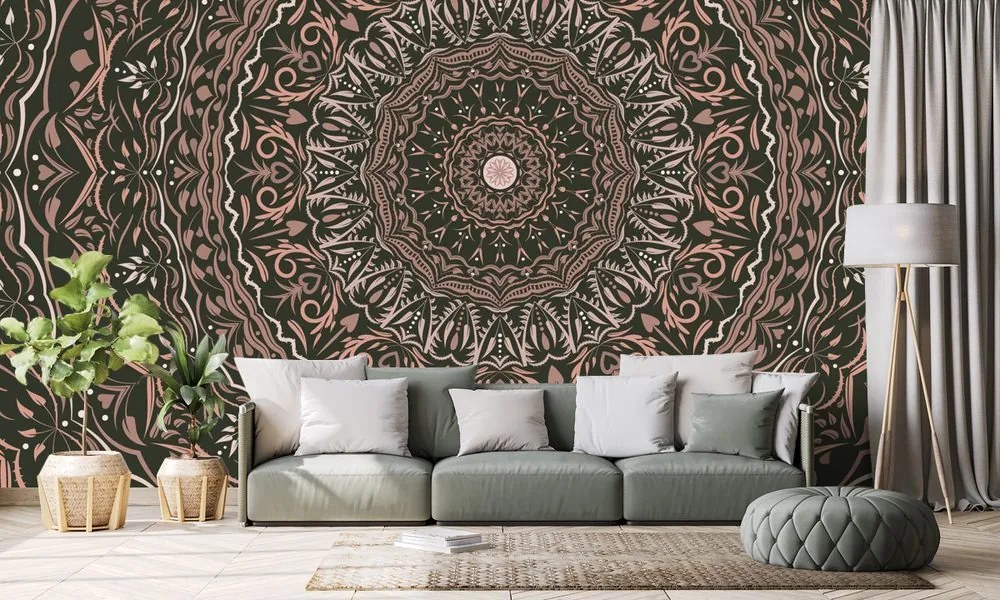 Tapeta Mandala vo vintage štýle