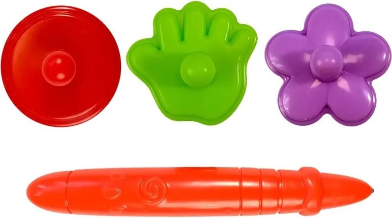 LEAN Toys Magnetická tabuľa na kreslenie 3 pečiatky Pero Stylus