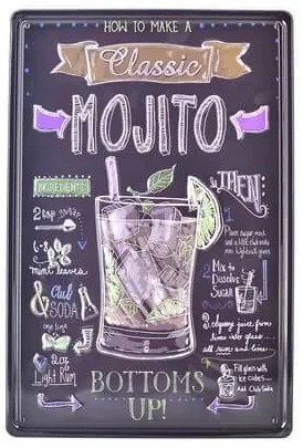 Ceduľa 3D - Mojito