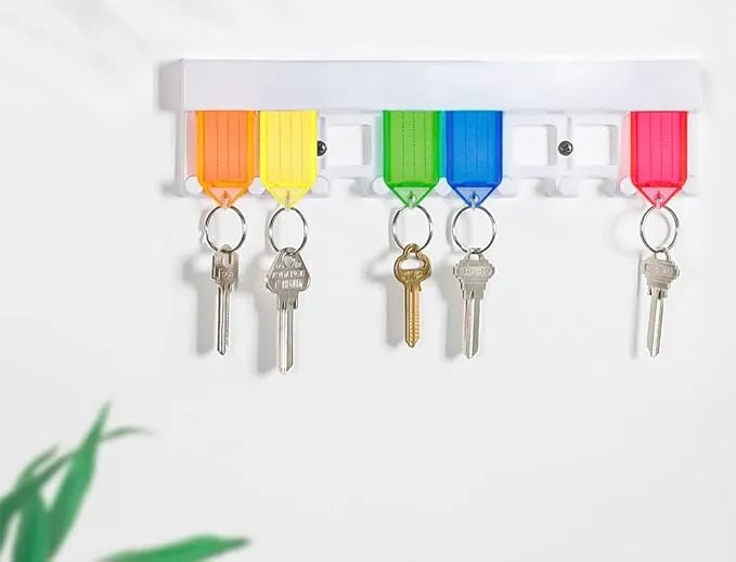 Organizér na kľúče s visačkami, vešiak na kľúče