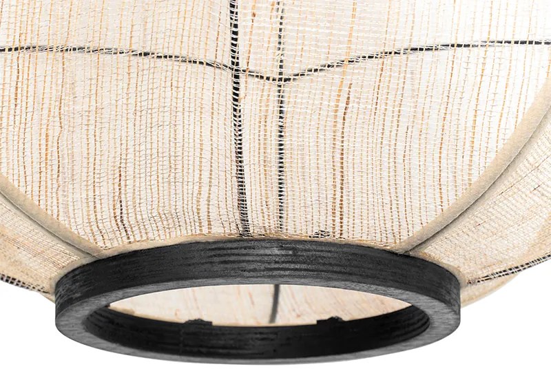 Orientálne závesné svietidlo hnedé 48 cm - Rob