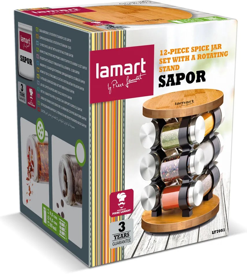 Lamart LT7051 Sada koreničiek 12 ks Sapore 42003319