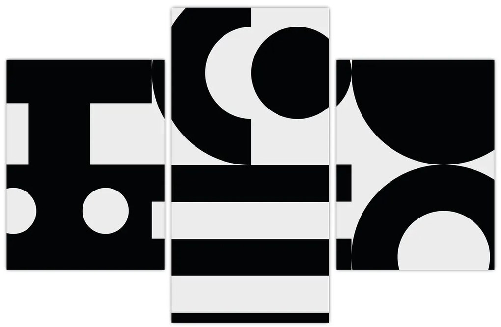 Obraz - Geometrická abstrakcia N⁰3 (90x60 cm)