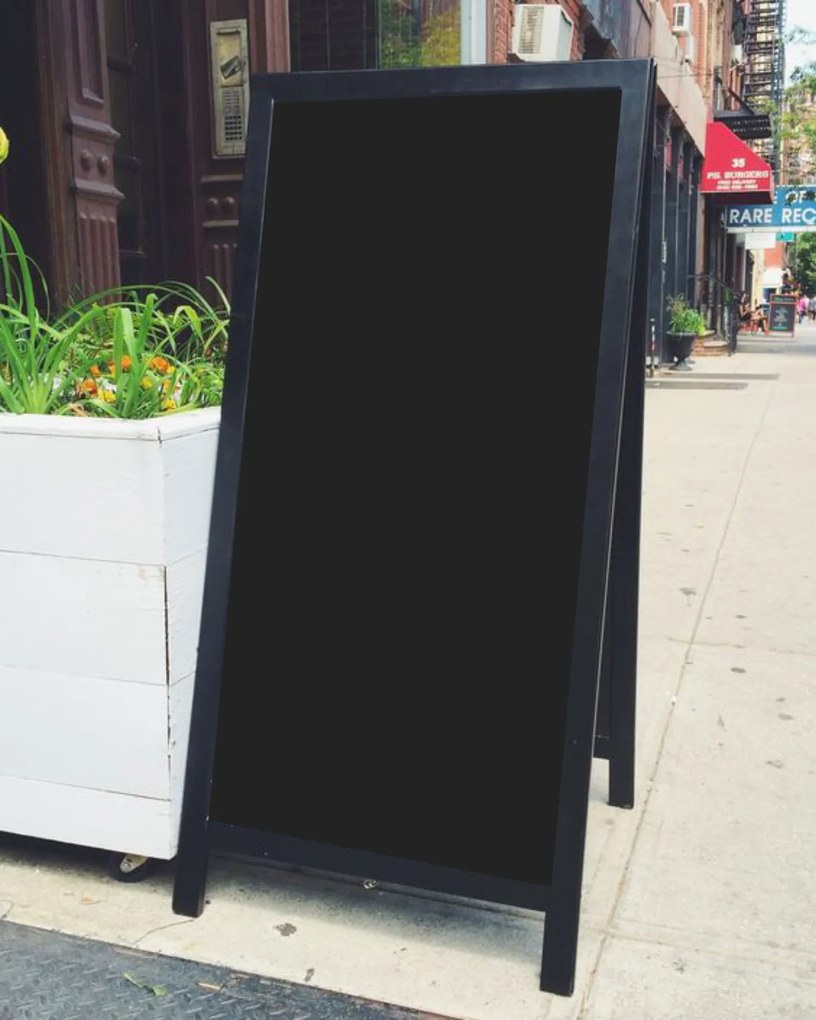 Toptabule.sk  SET - áčkový stojan + 4 tabule + príslušenstvo