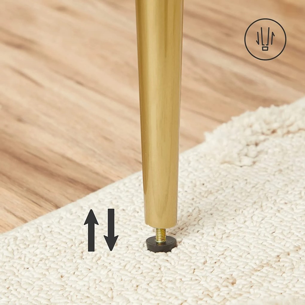 Čalúnené jedálenské kreslo Kora antracitovo sivé