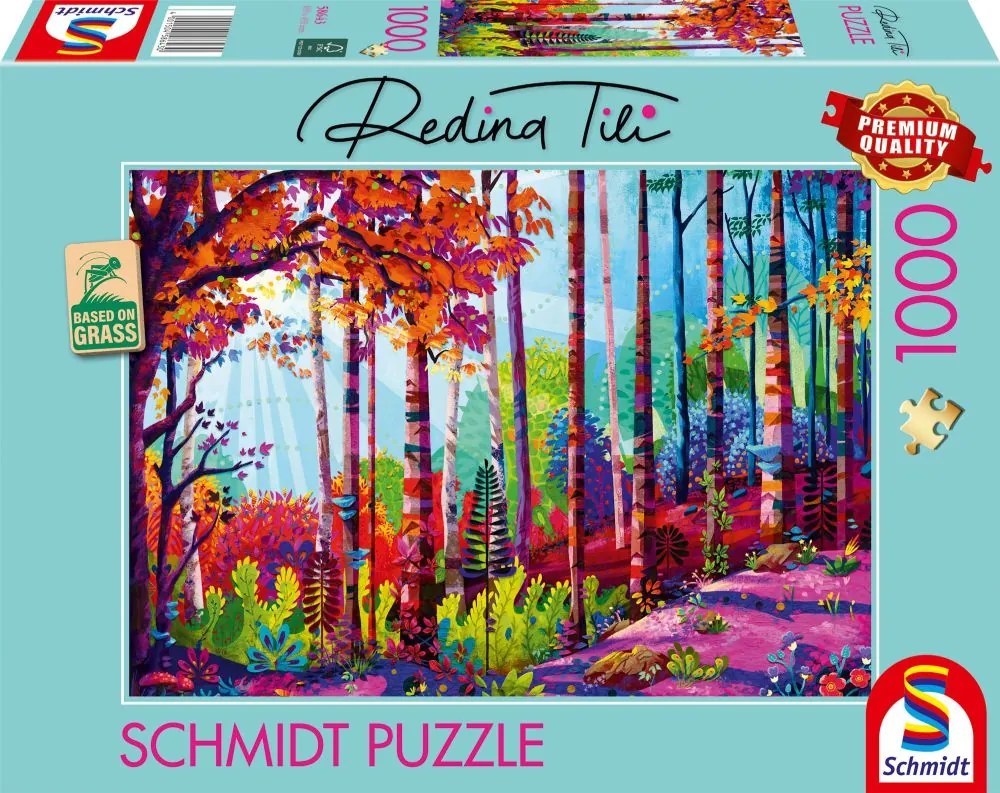 Schmidt puzzle REDINA TILI V srdci lesa 1000 dielikov