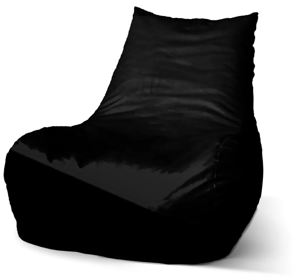 Sablio Sedací vak Bean Čierna - 100 x 90 x 45 cm