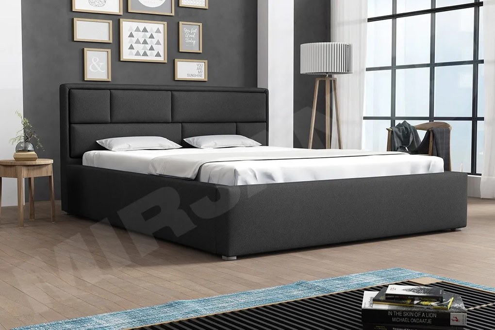 Čalúnenná posteľ s roštom Nido, Rozmer postele: 180x200, Dostupné poťahy: Victoria 14 853