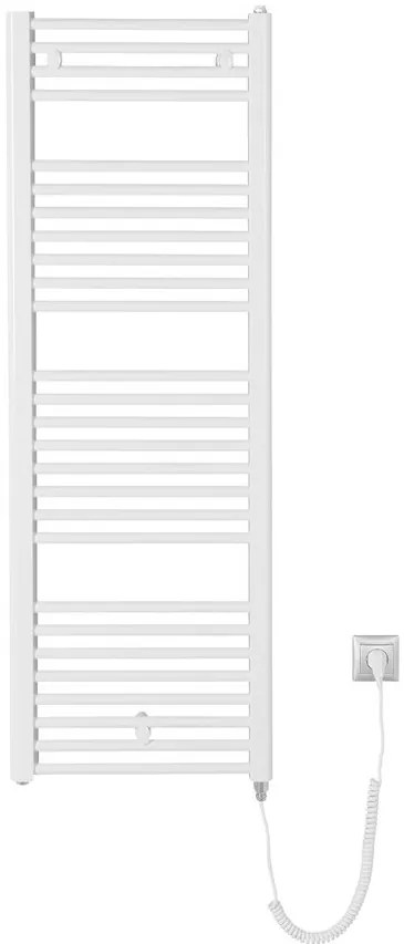 Aqualine Aqualine, DIRECT-E elektrické vykurovacie teleso, rovné, 450x1320 mm, 400W, biela, ILE34T
