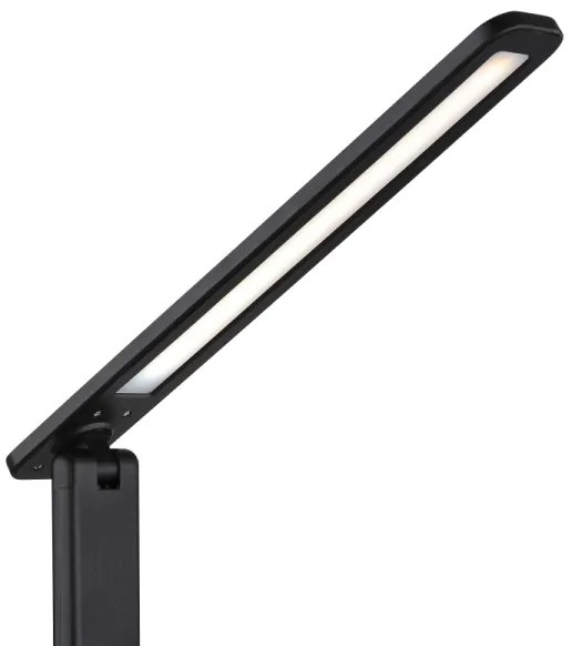 Globo 58439S - LED stolná lampa BRIGHTON LED/5W/230V čierna, stmievateľná