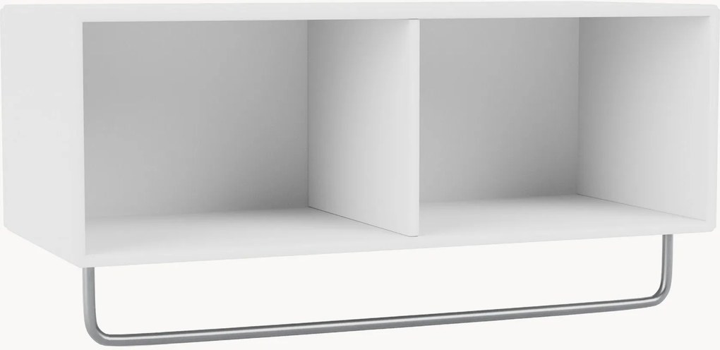 Drevený nástenný regál's vešiakom Coat