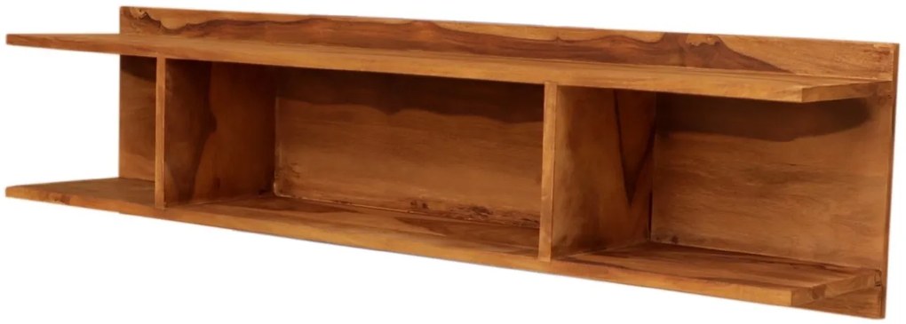 furniture-nabytek.cz - Polica závesná z dreva palisander 120x30x22