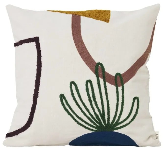 Ferm Living Vankúš Mirage Cushion, island