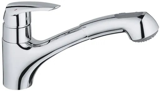 Grohe Eurodisc drezová batéria s vyťahovacou sprškou chróm 32257001 G32257001