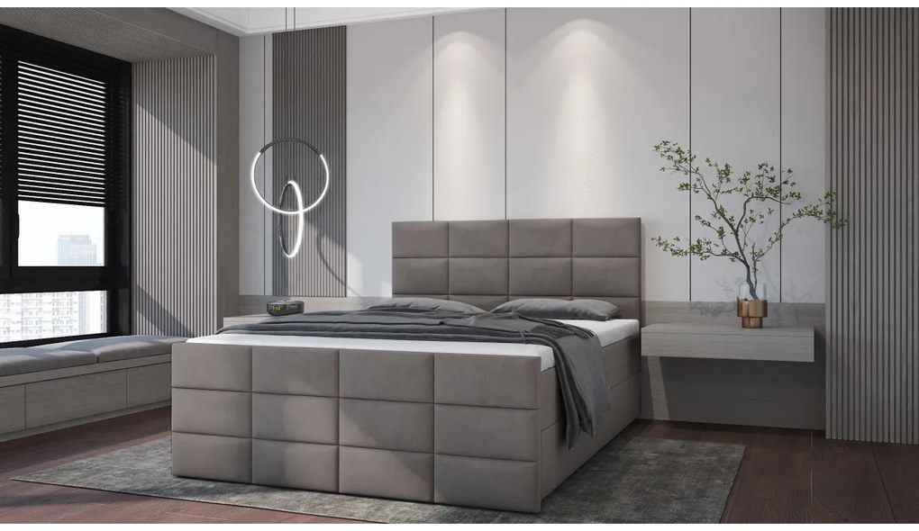 ČALÚNENÁ POSTEĽ S MATRACOM GOLDIE 160X200