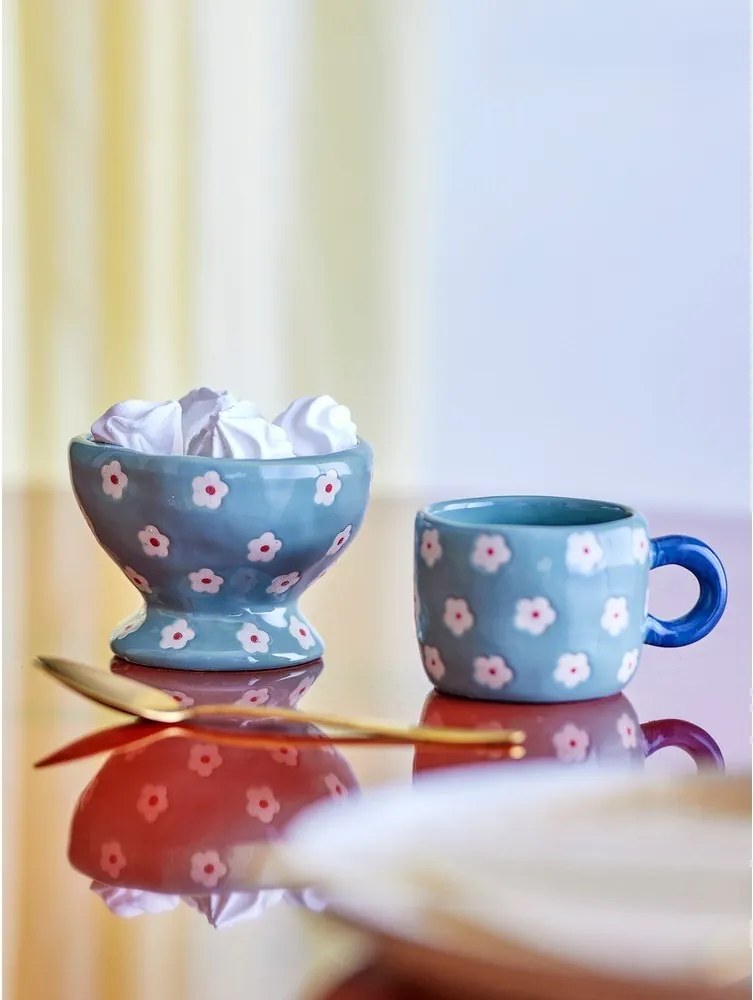 Modrá keramická detská miska ø 9 cm Nini – Bloomingville