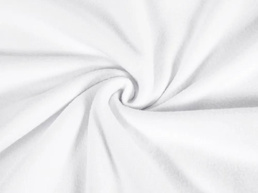Biante Detská obojstranná deka Mikroplyš/Polar MIP-004 Hviezdičky - svetlo sivá 75x100 cm
