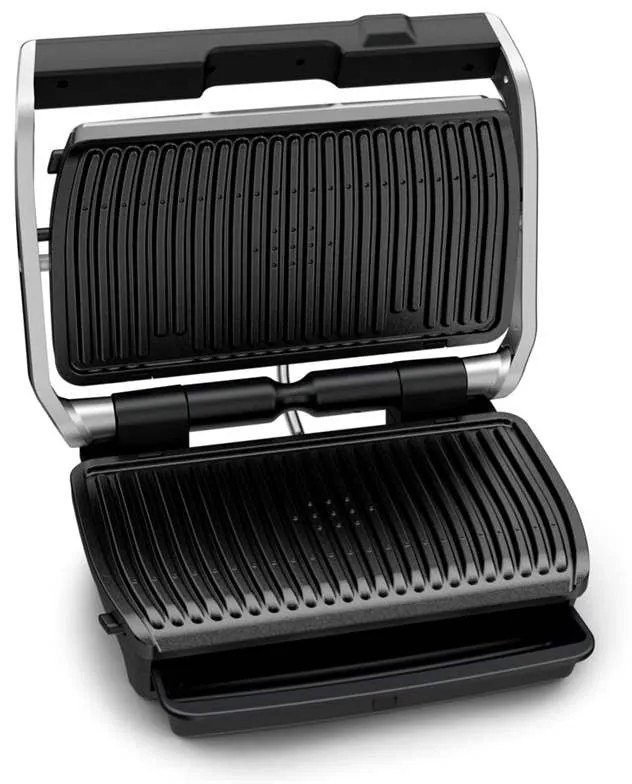 Elektrický gril Tefal OptiGrill Elite XL GC760D30 Nerezový/Čierny