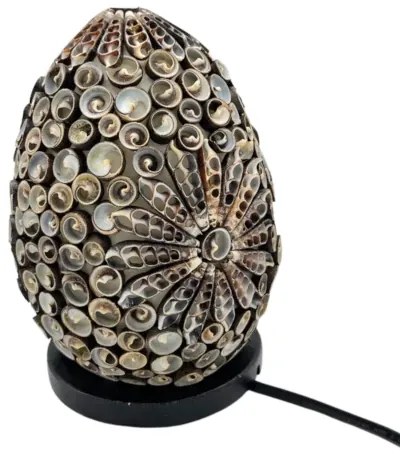 Deko boho lampa Morské mušle 15cm