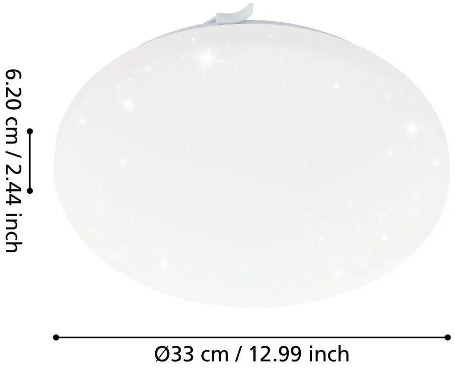 Biele LED stropné svietidlo FRANIA-S – EGLO