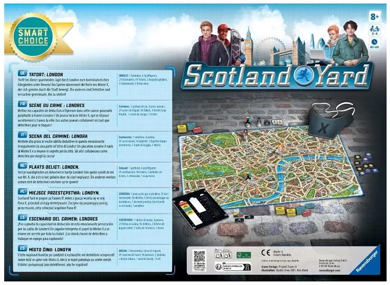 Ravensburger Spoločenská hra (Scotland Yard) (100396657)