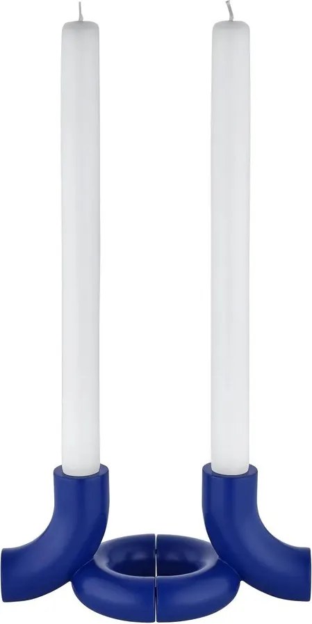 Polyresinové svietniky v súprave 2 ks Doodle – Blomus