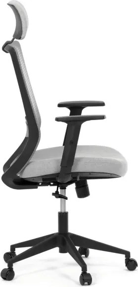 Kancelárska stolička sivá KA-V3329 GREY