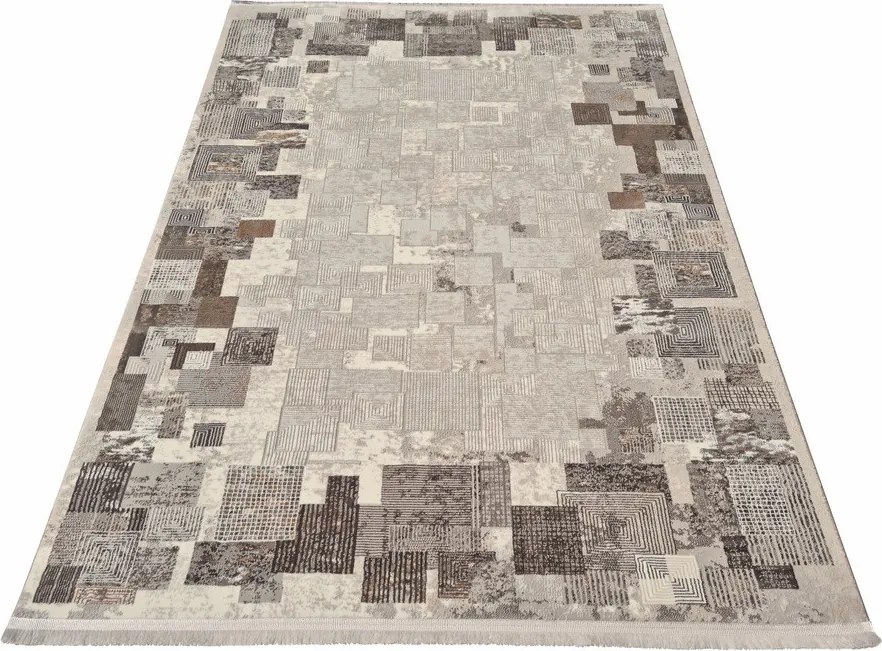 DC Koberec Exclusive 234 tmavá vizion zlatá Rozmer: 120×170 cm