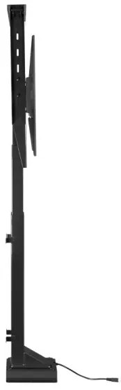 MK FLORIA MKF-19DM648 - Stojací držiak pre TV 37-65" čierna + diaľkové ovládanie