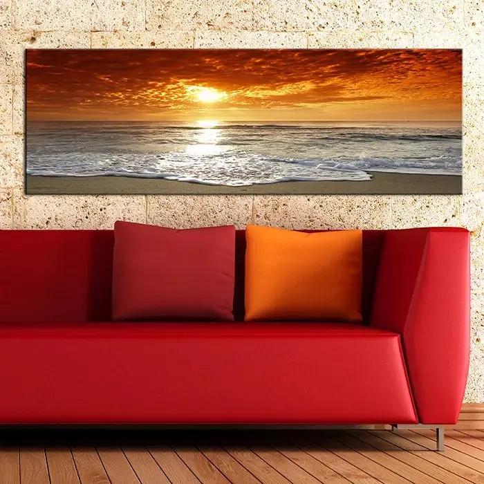 Obraz - Romantic sunset Veľkosť: 150x50, Verzia: Premium Print