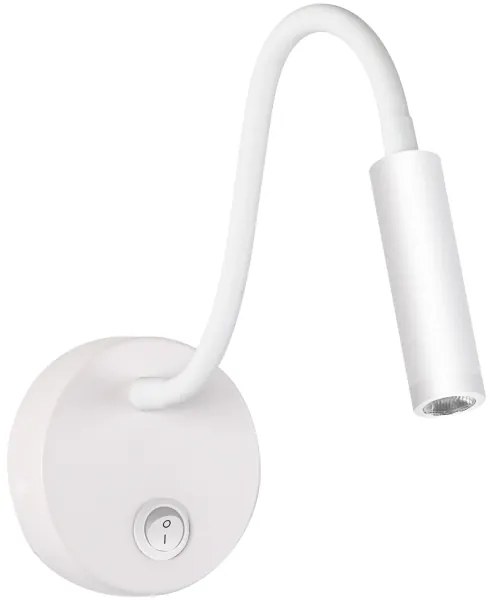 Brilagi - LED Flexibilná nástenná lampa MAYA LED/3W/230V 4000K biela