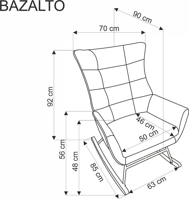 Kreslo Balza (sivá). Vlastná spoľahlivá doprava až k Vám domov. 1049389