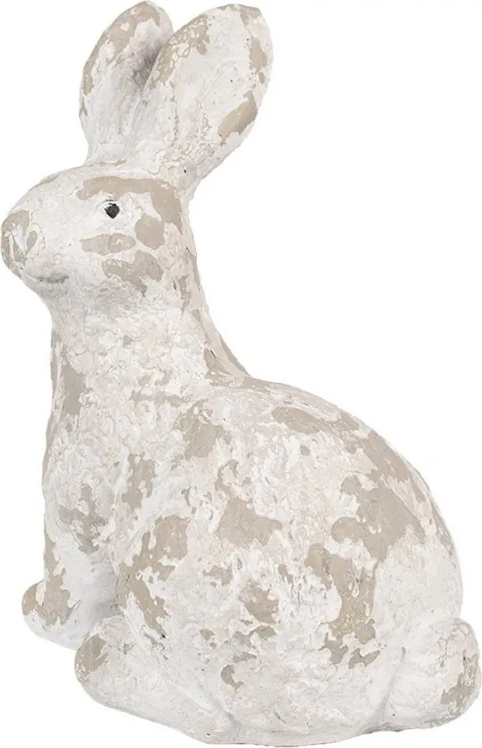 Béžová antik dekoratívna figúrka králik - 29*19*39 cm