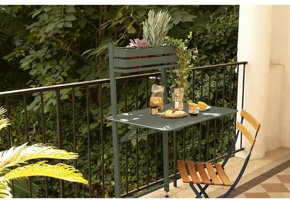 Fermob Skladací balkónový stôl BISTRO 57x77 cm - Opaline Green