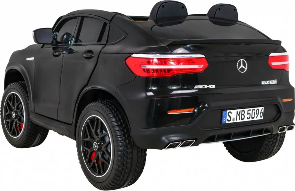 Ramiz Detské autíčko Mercedes GLC 63S čierne SUV + pohon 4x4