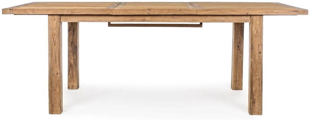 Záhradný rozkladací stôl tonby 160 (220) x 95 cm prírodný MUZZA