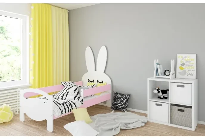 Detská posteľ BUNNY, ružová