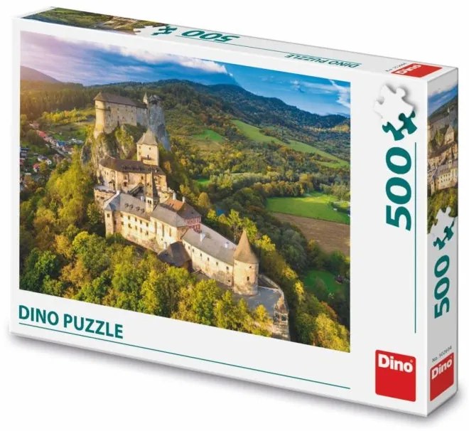 Dino Puzzle Orava hrad, Slovensko 47x33cm 500 dielov