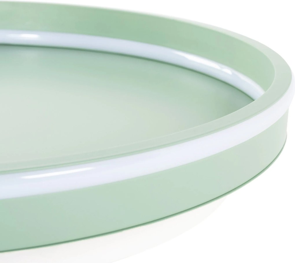 Toolight Toolight, LED stropné svietidlo 40cm, 4000 lm, 22W, 4000K, APP1463, zelená, OSW-08641