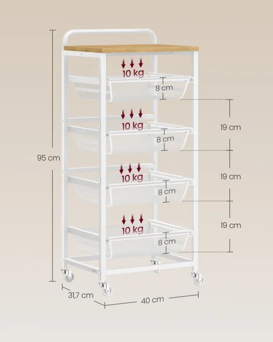 Pojazdný regál LRC041YA01