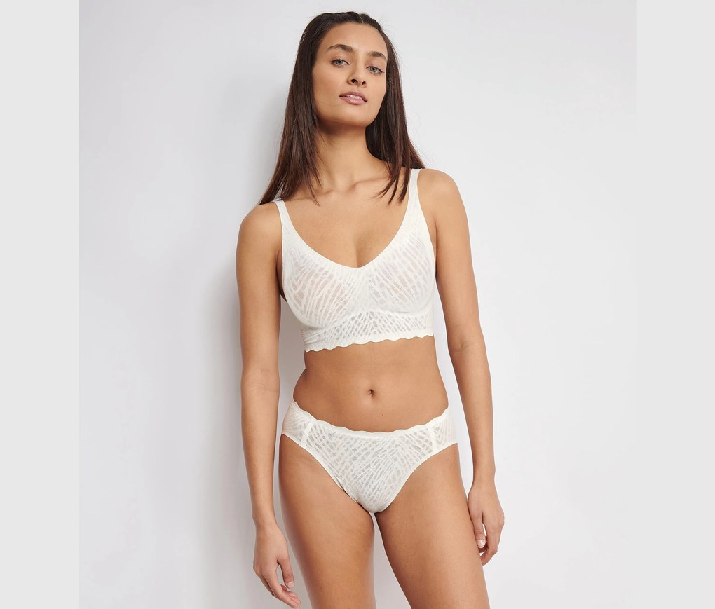 sloggi ZERO Feel Bliss High leg, silk white