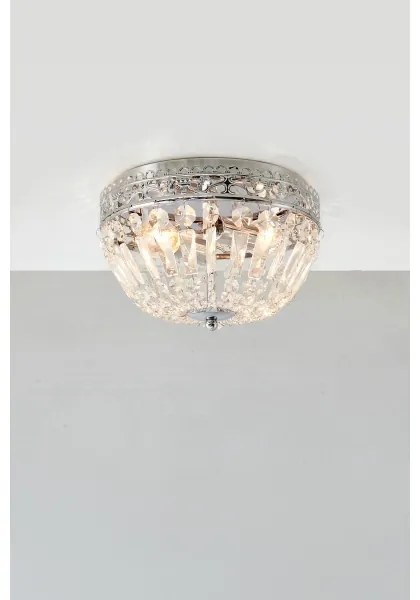 Markslöjd 108599 - Stropné svietidlo ETIENNE 2xE14/40W/230V lesklý chróm