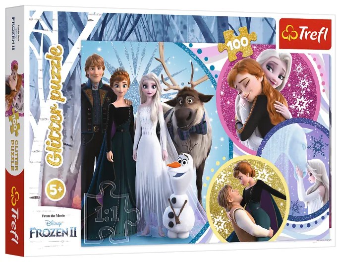 14817 Detské puzzle - Frozen II. - 100ks