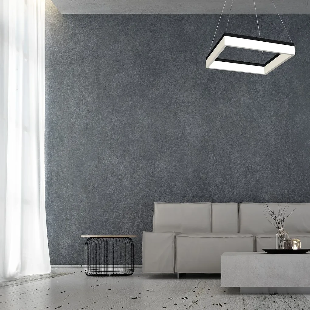 Závesné LED svietidlo Nero, 1x LED 32w, 4000k, b