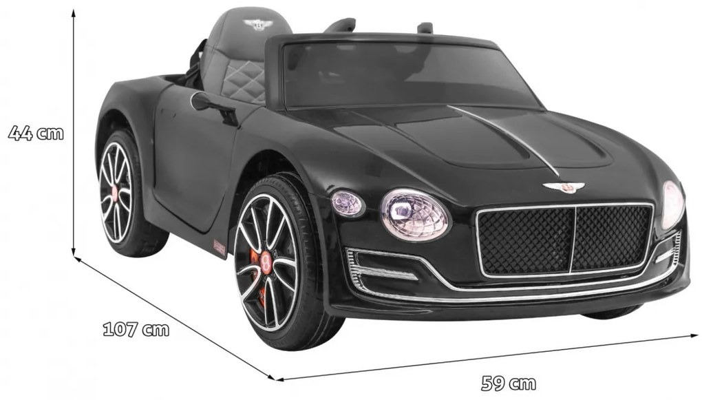 RAMIZ Elektrické autíčko Bentley EXP12 Black JE1166 - čierny