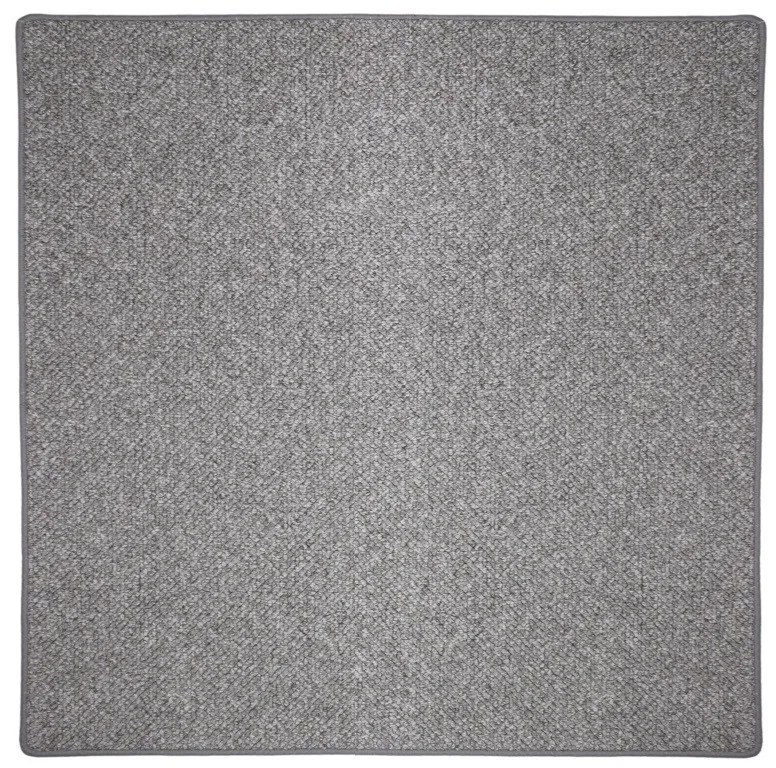Vopi koberce Kusový koberec Wellington sivý štvorcový - 180x180 cm