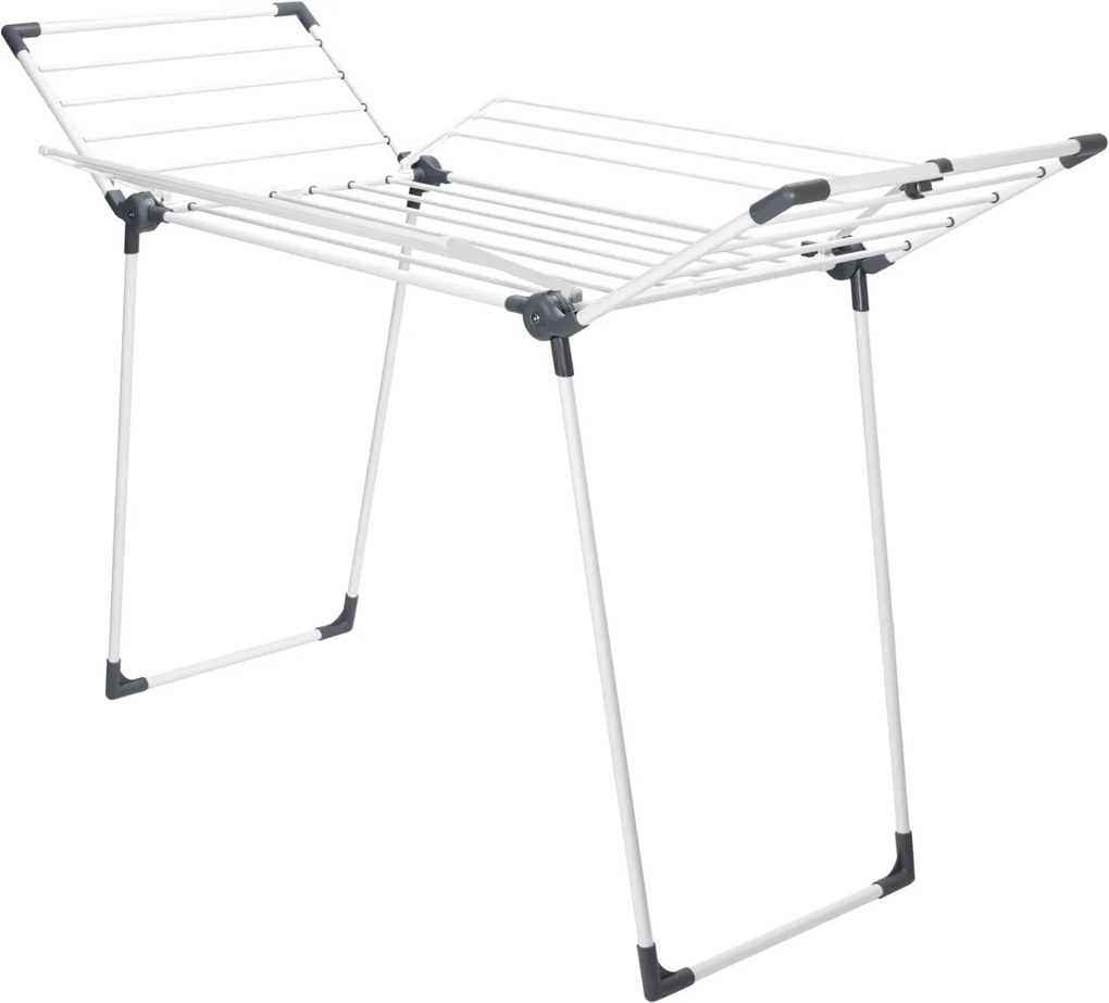 Sušiak na bielizeň TIANA biely/antracitový